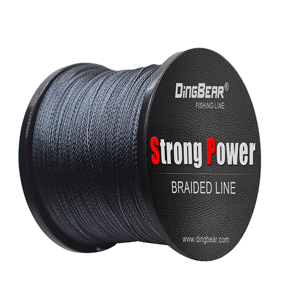 Dingbear 400m Gray Super Strong Pull Generic Braided Fishing Line Fish ing Lines FishLines FishingLine