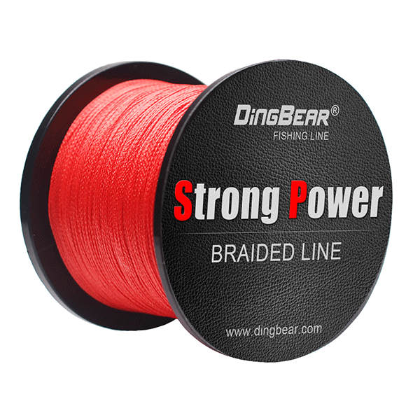 Dingbear 100m Red Super Strong Pull Generic Braided Fishing Line Fish ing Lines FishLines FishingLine