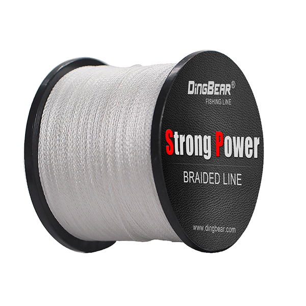 Dingbear 1000m White Super Strong Pull Generic Braided Fishing Line Fish ing Lines FishLines FishingLine